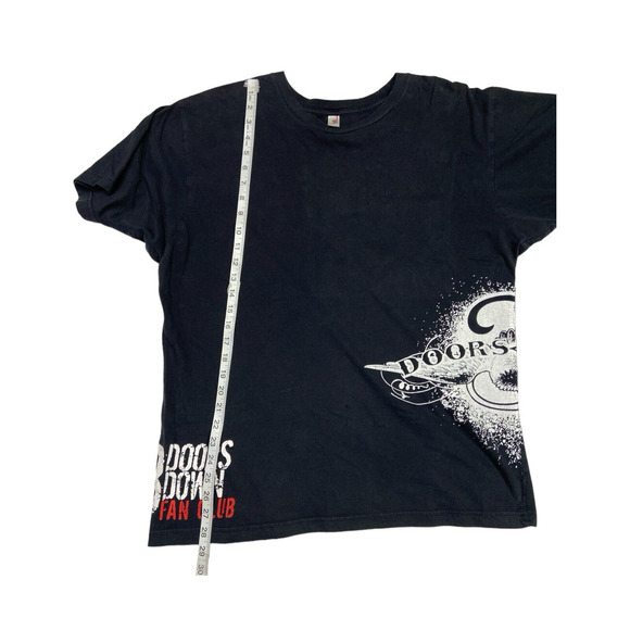 Three 3 Doors Down Fan Club Anvil Tee Shirt Band Size XL - Picture 7 of 12